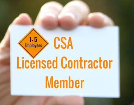 Any contractor required by law to maintain an active State of California Contractors License (C10, C45, C61/D42, C61/D03, etc.) and whose business is the manufacture, installation and/or maintenance of on-premise signage in the State of California. Dues are based on company size, and a 5% discount applies to dues paid annually. Employee count is based on a total count of all full-time equivalent employees in the company plus the owner(s). Annual Dues for 1-5 employees = $500, less 5% discount for annual payments.
